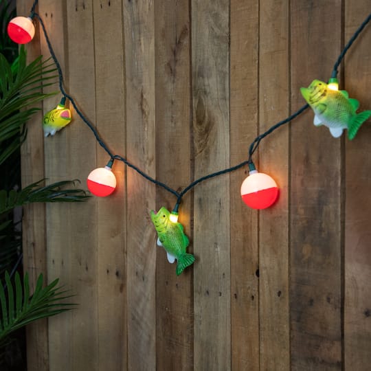 6ft. Bass & Bobber Patio String Lights